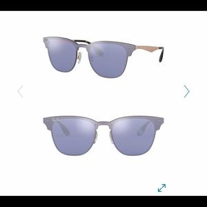 Authentic never worn mirror Ray-ban sunglasses